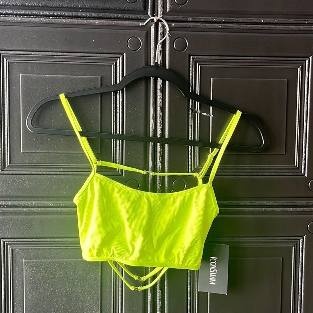 Iconswim Neon Bikini top